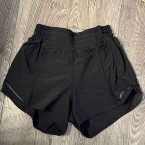 Black Women's Lululemon Athletic Shorts